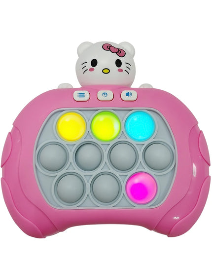 New Kuromi Quick Push Game Pop up Fidget Bubble Electronic Pop it Pro Game Light Stress Relief Toy Adult and Children's Gift toy