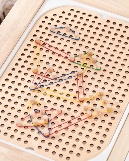 Montessori Sensory Tray Board Game,Early Educational Toys for Children Fine Motor skill Training Toys Sort Sensory Baby Toy Gift