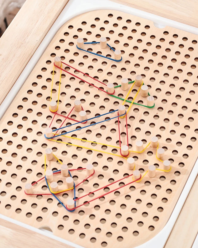 Montessori Sensory Tray Board Game,Early Educational Toys for Children Fine Motor skill Training Toys Sort Sensory Baby Toy Gift