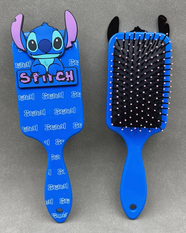 2025 Stitch Comb Series Cartoon needle around Air cushion massage comb for Kids Girl student comb gift