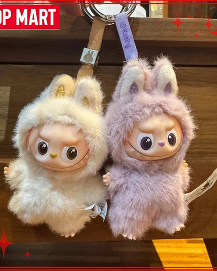 POP MART The Monsters Labubu V4 Pin for Love Series  Blind Box Vinyl Face Plush Doll Pendant Keychain Toy Christmas Gifts