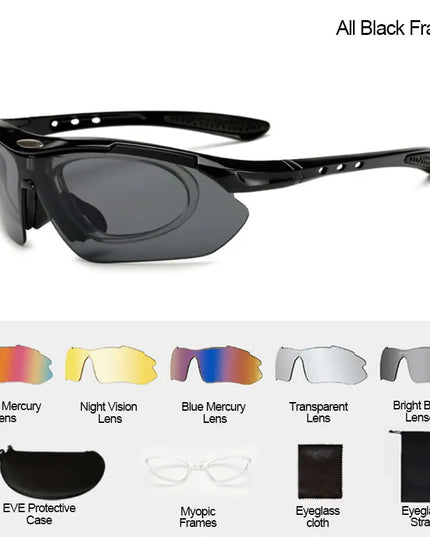 Cycling Sunglasses Sports Men Glasses Road Bicycle Glasses Mountain Bike Riding Protection Goggles Eyewear Women Sun Glasses