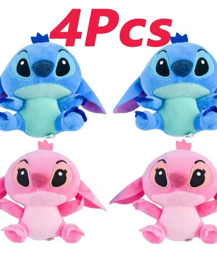 12cm 20cm 25cm Stitch Stuffed Plush Models Cartoon Stuffed Plush Dolls Anime Plush Baby Toys Kawaii Kids Birthday Gift