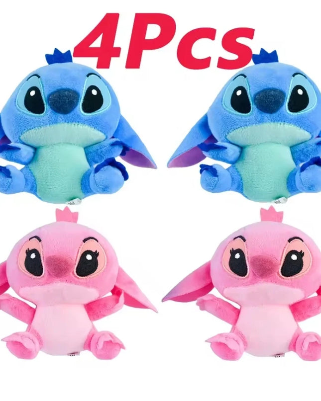 12cm 20cm 25cm Stitch Stuffed Plush Models Cartoon Stuffed Plush Dolls Anime Plush Baby Toys Kawaii Kids Birthday Gift