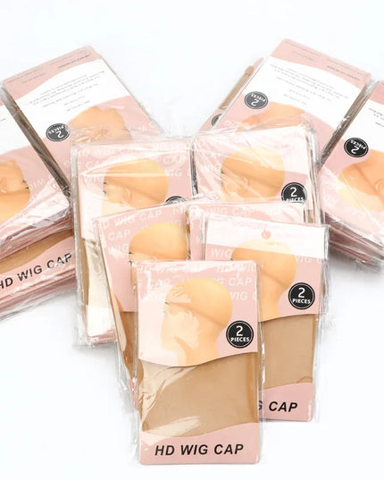 HD Wig Cap Weave Caps 6Pcs Skin Tone Bald Cap Hairnet Skin Tone Realistic Look Hd Scalp Wig Cap For Wigs Bundles Installation