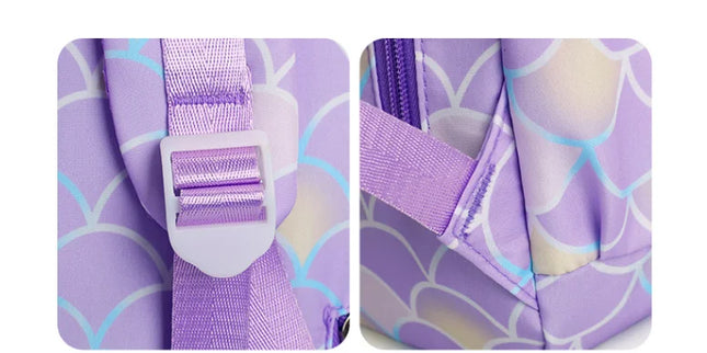 3pcs Hello Kitty Colorful Backpack with Lunch Bag Rucksack Casual School Bags for Boys Girls Women Student Teenagers Sets