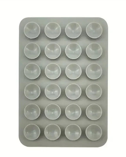Phone Silicone Suction Cup Holder Multifunctional Suction Cup Wall Stand Square Anti-Slip Single-Sided Case Mount Back Sticker