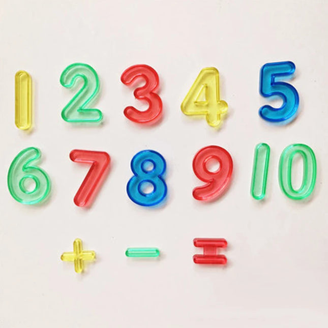 Montessori Transparent Letters And Numbers Toddler Learning Resources Educational Toys Counting And Spelling For Kids