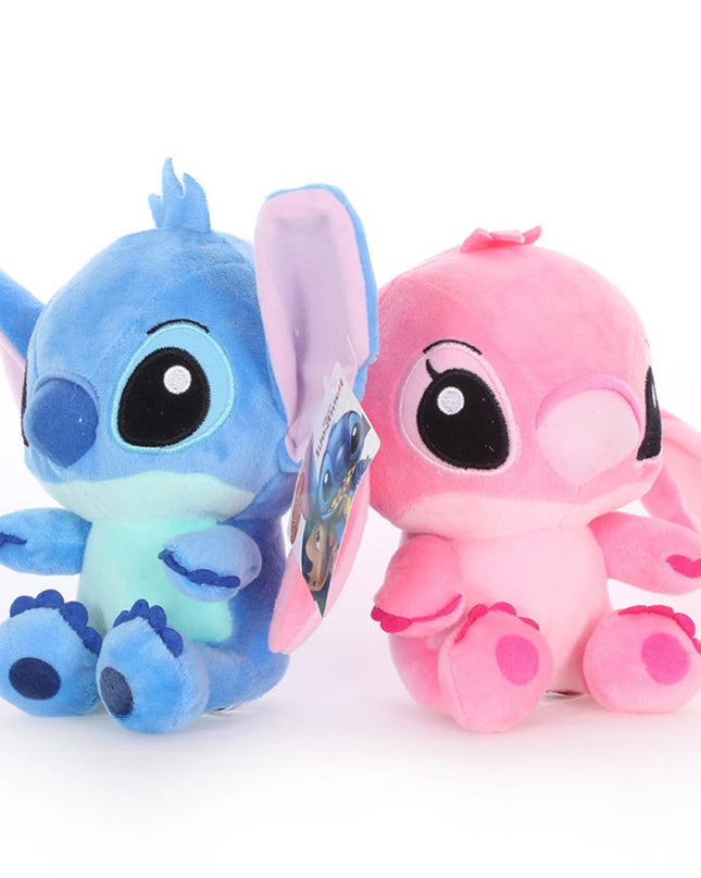 20cm Stitch Stuffed Plush Models Cartoon Stuffed Plush Dolls Anime Plush Baby Toys Kawaii Kids Birthday Gift