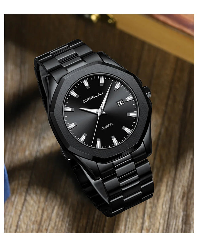 Watches for Men Classic with Date Business Dress Luxury Waterproof Luminous Mens Wrist Watch Analog Stainless Steel Men Watch