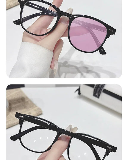 2025 Brand New Sunglasses for Men Women Photochromic Lenses Korean Style Trendy Eyewear Summer Outdoor Beach Sun Glasses