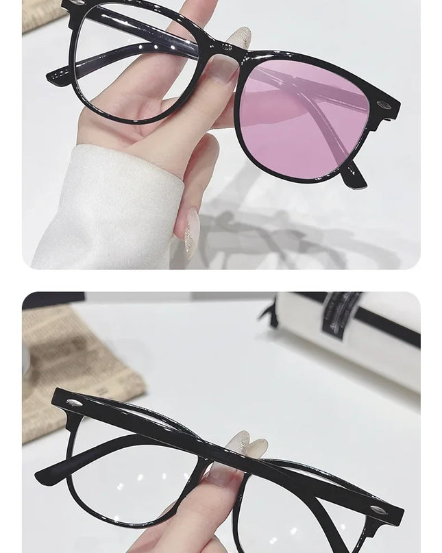 2025 Brand New Sunglasses for Men Women Photochromic Lenses Korean Style Trendy Eyewear Summer Outdoor Beach Sun Glasses