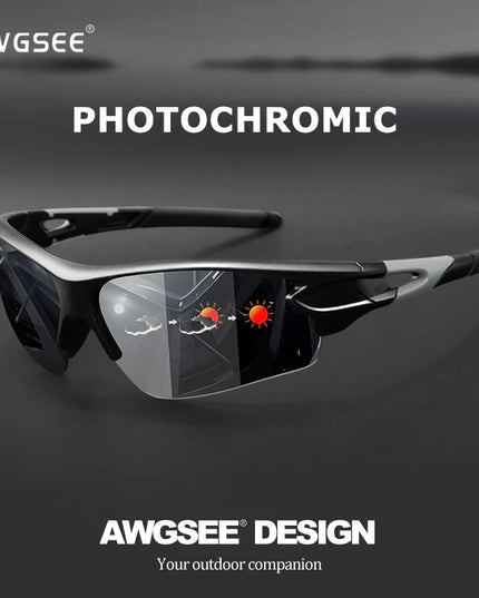 Sports Sunglasses for Men & Women – Semi-Rimless UV400 Protection for Baseball, Running, Fishing, Golf & Driving