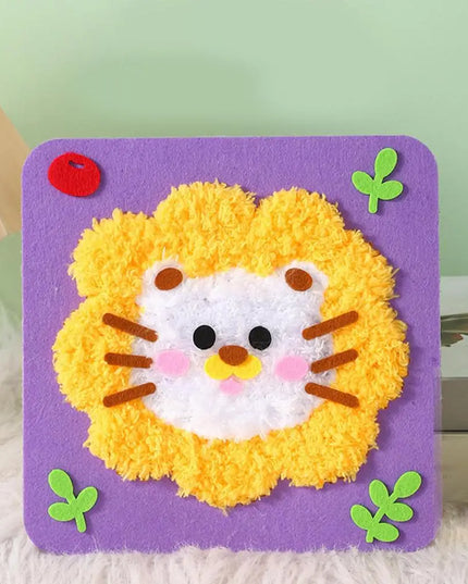 Learn to Sew Toys Cartoon Animals Handmade Dolls Crafting Set Sew Your Own Products Sewing Kits for Kids Learning Education Toys