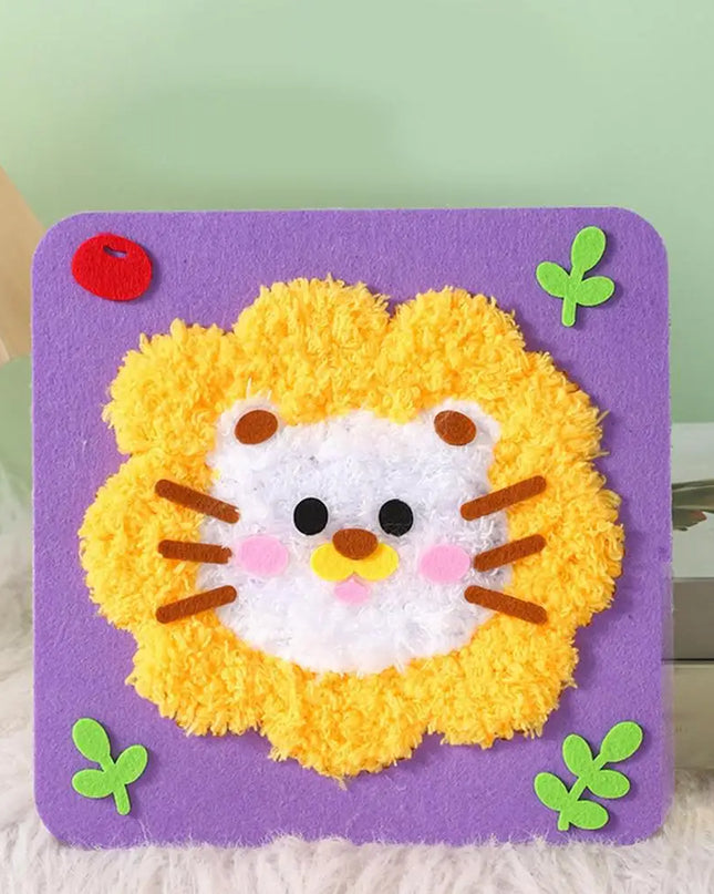 Learn to Sew Toys Cartoon Animals Handmade Dolls Crafting Set Sew Your Own Products Sewing Kits for Kids Learning Education Toys