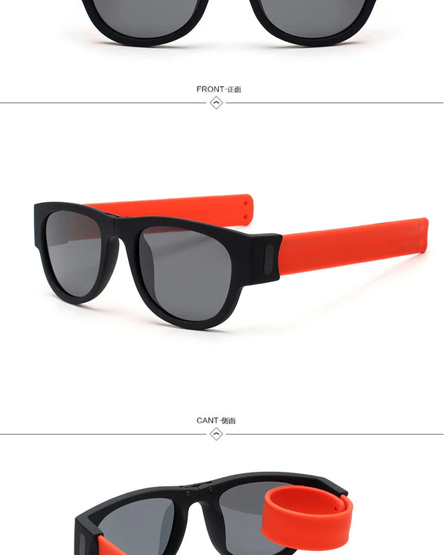 IENJOY Active Sunglasses Foldable Sunglasses Polarized Sunglasses for Men Sports Glasses Driving Cycling Sunglasses Polariod