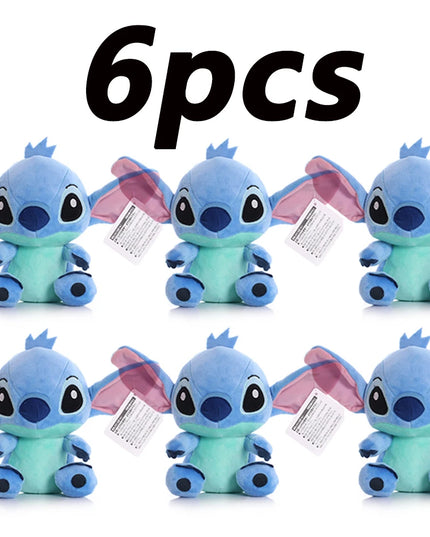 12cm 20cm 25cm Stitch Stuffed Plush Models Cartoon Stuffed Plush Dolls Anime Plush Baby Toys Kawaii Kids Birthday Gift