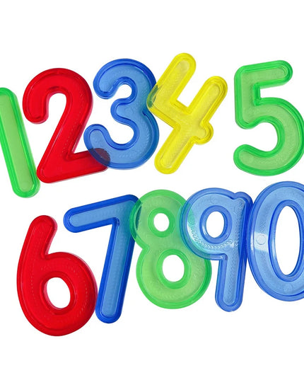Montessori Transparent Letters And Numbers Toddler Learning Resources Educational Toys Counting And Spelling For Kids