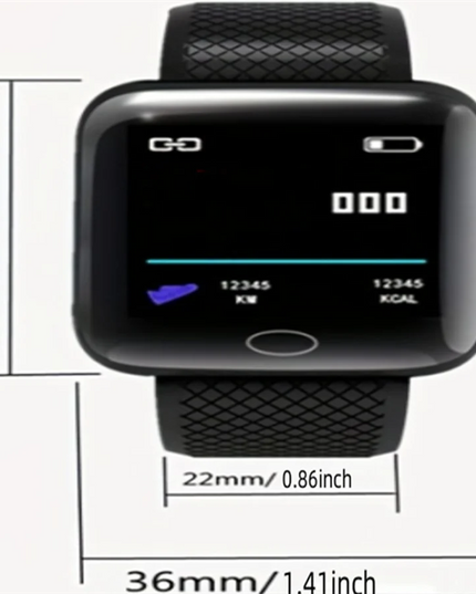 Smartwatch Men Women Wristwatches Smart Watch Message Fitness Monitor Bracelet Birthday Gift Electronic Clock For Android IOS