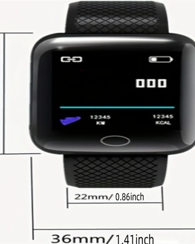 Smartwatch Men Women Wristwatches Smart Watch Message Fitness Monitor Bracelet Birthday Gift Electronic Clock For Android IOS