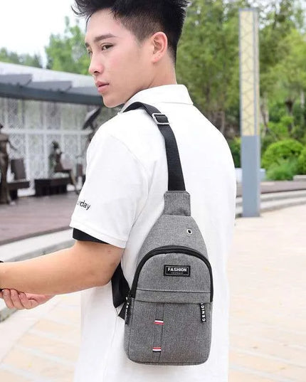 Men's Waterproof Large Capacity Fanny Pack, Adjustable Strap For Outdoor Activities, Travel Running, Hiking, And Cycling