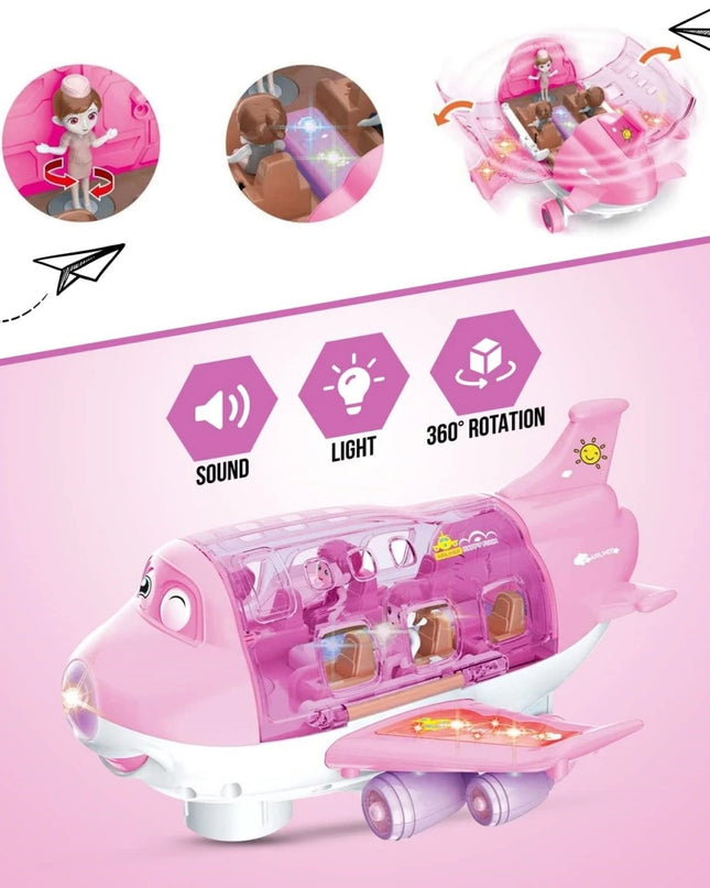 Children's toys: Electric airplane toys/car airplane models/Lights and music - boys' and girls' transportation toys, Christmas