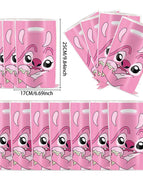Pink Smile Stitch / 30pcs / 25x17cm