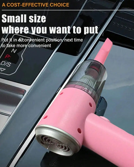 3 In 1 Integrated Suction And Blowing Vacuum Combination Vacuum Cleaner USB Charging Small Car Household Vacuum Cleaner