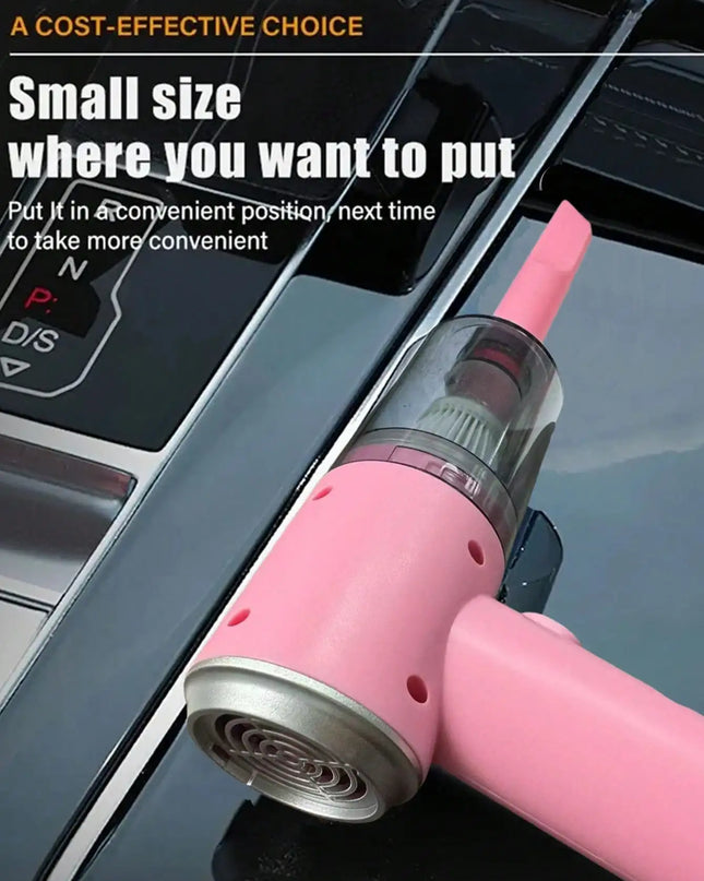 3 In 1 Integrated Suction And Blowing Vacuum Combination Vacuum Cleaner USB Charging Small Car Household Vacuum Cleaner