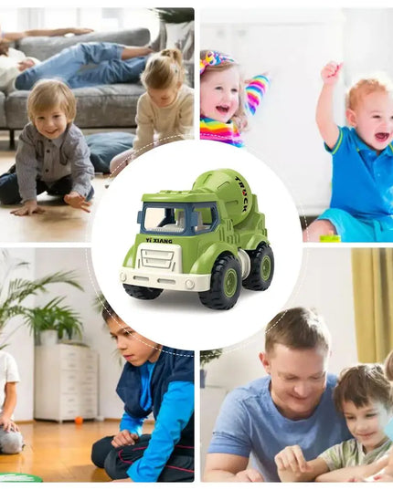 Toy Construction Vehicles Creative Inertia Car Toy Construction Trucks Multipurpose Construction Vehicle Toys Construction