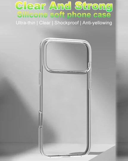 Transparent Soft Silicone TPU Phone Case For iPhone 17 Pro Max Ultra Thin Clear Shockproof Cases For iPhone 17 Air Back Cover