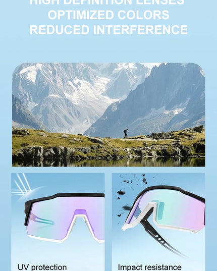 Cycling Sunglasses for Mens Womens Outdoor Activities Bike Sports Baseball Running Fishing Glasses UV Protection