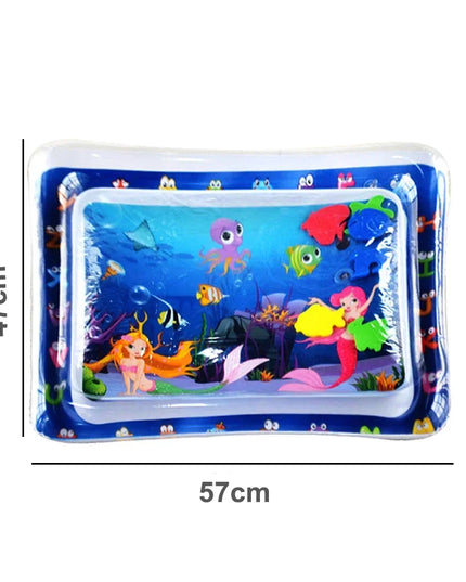 Baby Water Play Mat Early Education Developing Activity Toys Inflatable Cushion PVC Infant Tummy Time Toddler Water Pad for Kids