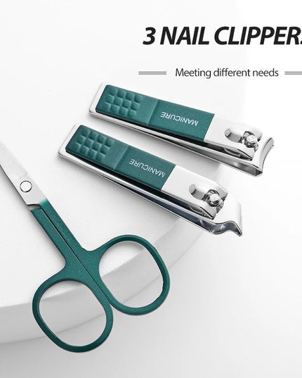 Nail Scissors Set Household High End Mens And Womens Special Nail Clippers Manicure Beauty Tools 6 Piece Portable Household