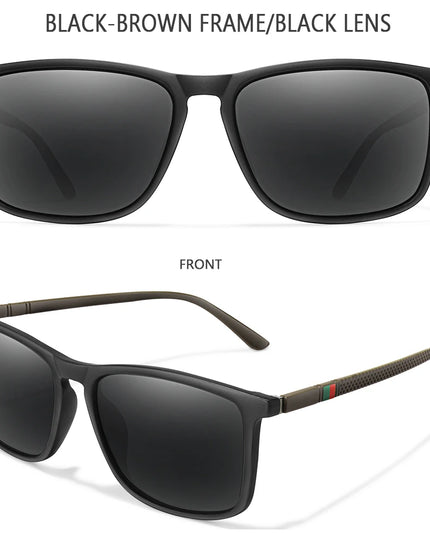 Luxury Square Vintage Polarized Cycling Sunglasses Men Women Fashion Travel Driving Fishing Sun Glasses Male Eyewear UV400