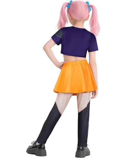 New Kids K-pop Demon Hunters Cosplay Mira Rumi Zoey Costume Girls Uniform Halloween Party 3D Printed Disguise Party Costumes