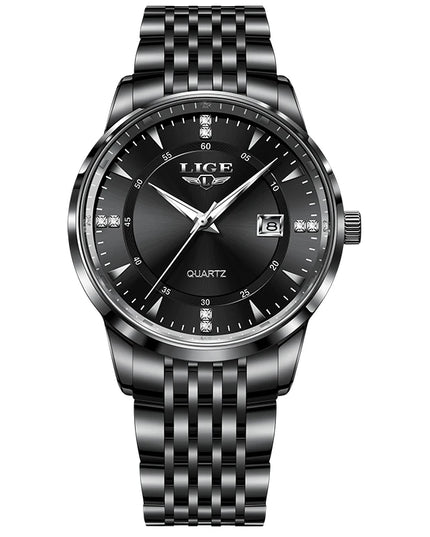 LIGE New Waterproof Watches Women Fashion Women's Bracelet Watch Top Brand Luxury Date Quartz Watch for Women Relogio Feminino