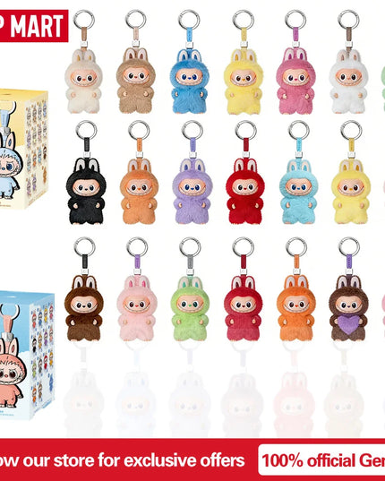 POP MART The Monsters Labubu V4 Pin for Love Series Mystery Blind Box Vinyl Face Plush Doll Pendant Keychain Toy Christmas Gifts