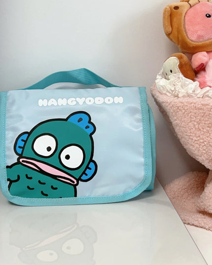 Cute Portable Travel Wash Up Storage Bag Girls Gifts Hello Kitty Kuromi Stitch KT Cat Cartoon Cosmetic Bag For Girl Kawaii Gifts