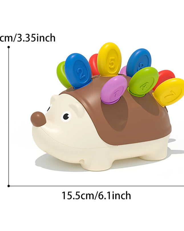 Montessori Hedgehog Toys Baby Concentration Training Education Toys Fine Motor Sensory Educational Toy for Kids Birthday Gifts