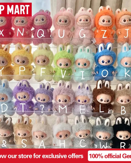POP MART The Monsters Labubu V4 Pin for Love Series Mystery Blind Box Vinyl Face Plush Doll Pendant Keychain Toy Christmas Gifts