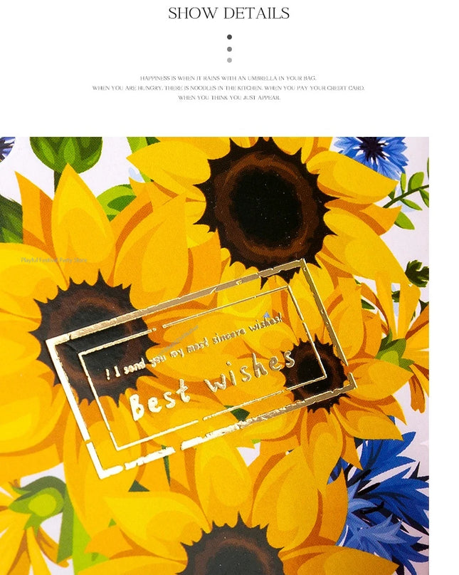 Creative Carnation Thanks Flowers Postcard Exquisite Beautiful Greeting Card Floral Birthday Cards Teacher Day Birthday Gifts