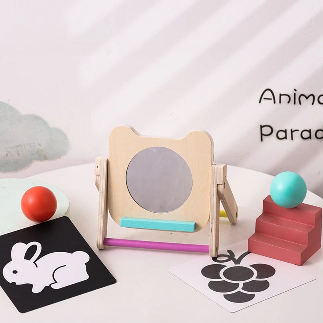 Montessori Wood Toys 0-12Months Baby Colorful Geometry Grasping Board Toys Newborn Sensory Touch Shape Recognition Game Toy Gift