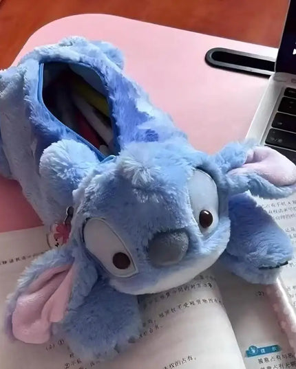 Stitch Pencil Case Multifunctional High-capacity Portable Storage Bag Fashion Cute Pencil Case Stationery Children's Gift