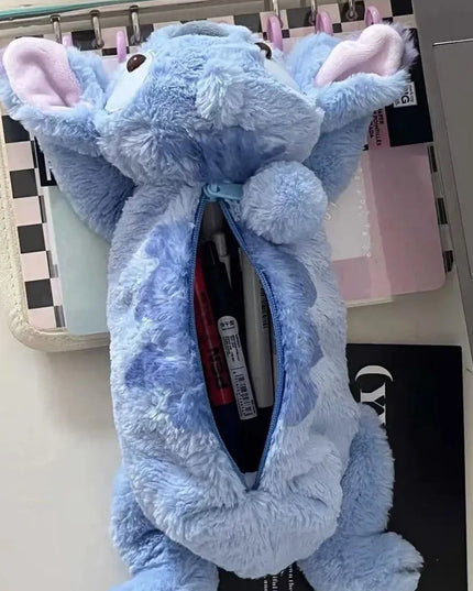Stitch Pencil Case Multifunctional High-capacity Portable Storage Bag Fashion Cute Pencil Case Stationery Children's Gift