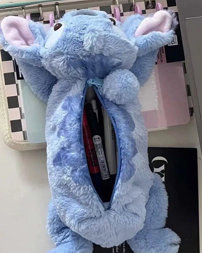 Stitch Pencil Case Multifunctional High-capacity Portable Storage Bag Fashion Cute Pencil Case Stationery Children's Gift