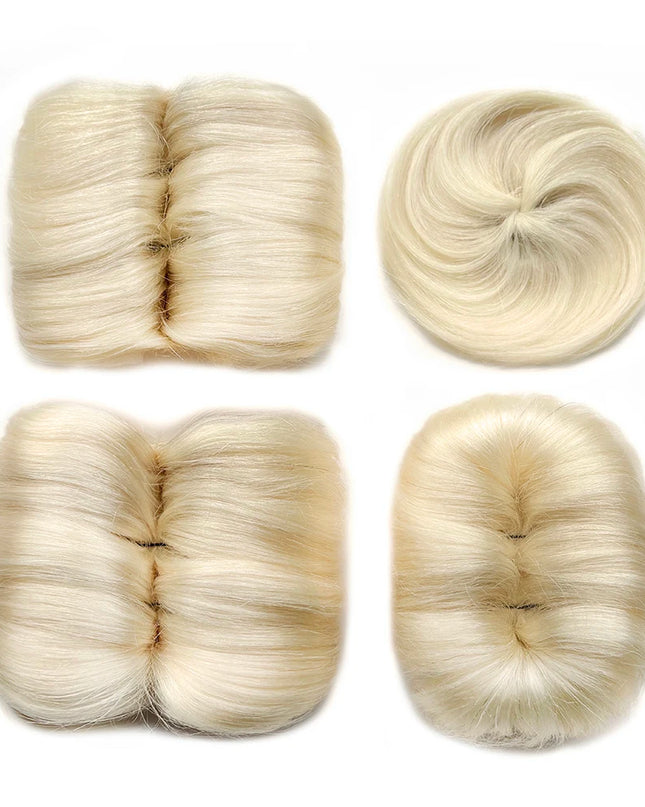 613 Blonde Straight Bundle Human Hair Bundles With Circular Closure 1B 27 30 4 BUG Colored Short Remy Human Hair 28Pcs/Lot