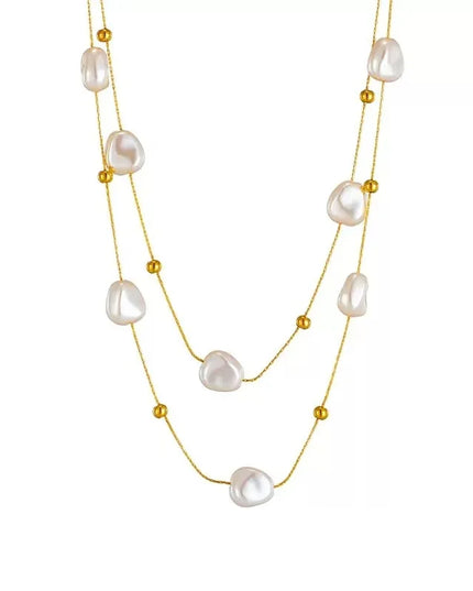 Stainless Steel Envelope Pendant Necklace Metal Waterproof Jewelry For Women