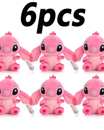 12cm 20cm 25cm Stitch Stuffed Plush Models Cartoon Stuffed Plush Dolls Anime Plush Baby Toys Kawaii Kids Birthday Gift