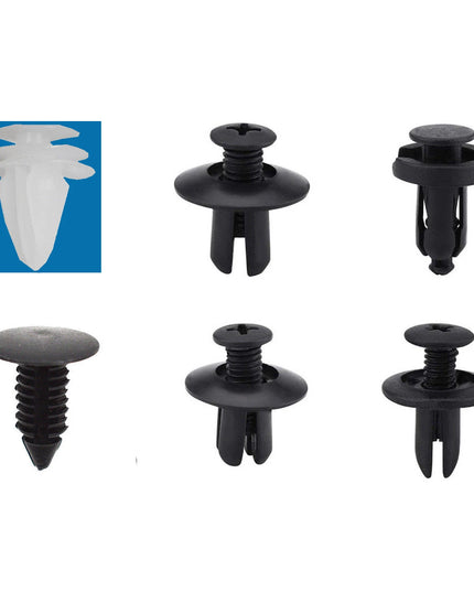 Auto Fastener Clip Mixed Car Body Push Retainer Pin Rivet Bumper Door Trim Panel Fastener Kit Car Clips Box or Bag packaging